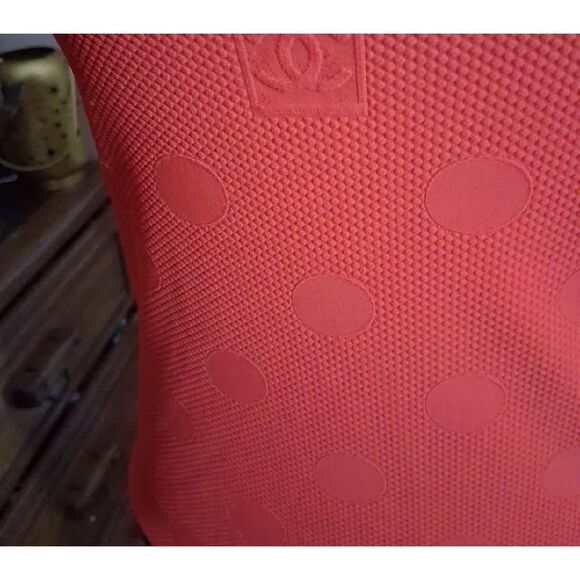 CHANEL Orange Tank Top with Navy and Yellow Accents Size 36 EURO - Picture 2 of 16